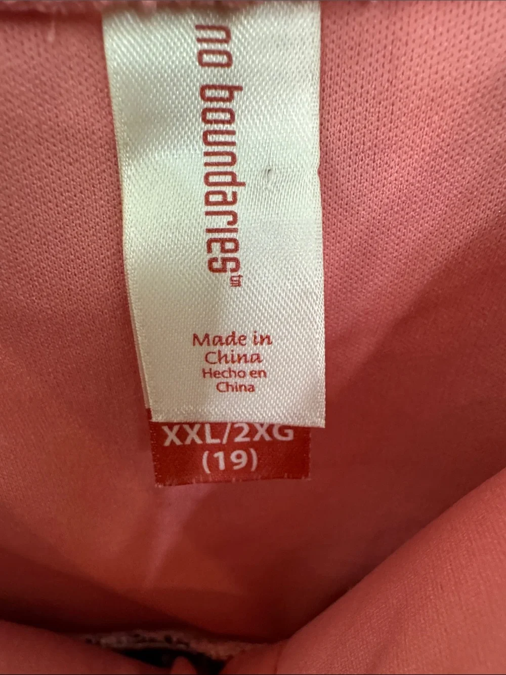 No Boundaries Coral Pink Top